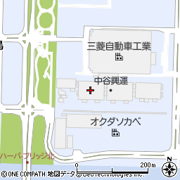 中谷興運株式会社　港湾業務部玉島地区周辺の地図