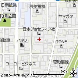 株式会社三協製作所周辺の地図