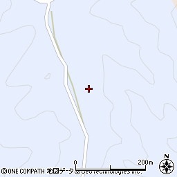 長崎県対馬市上県町久原周辺の地図