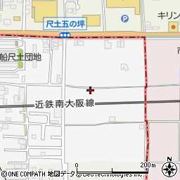 奈良県葛城市尺土120-1周辺の地図