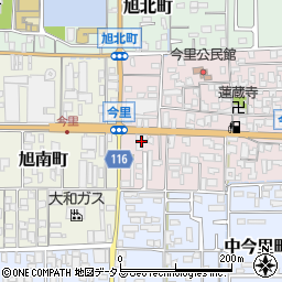 株式会社井上地所　奈良中央店周辺の地図