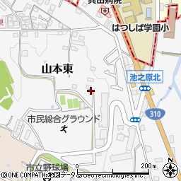 大阪府大阪狭山市山本東519周辺の地図