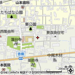 奈良県桜井市吉備641周辺の地図