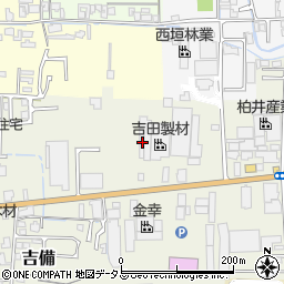 奈良県桜井市吉備605周辺の地図