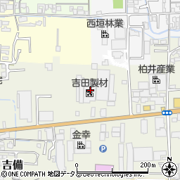 奈良県桜井市吉備602周辺の地図