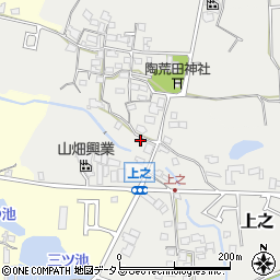 大阪府堺市中区上之350周辺の地図