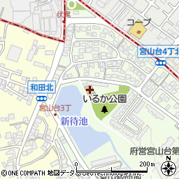 宮山台スイミングクラブ周辺の地図