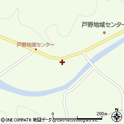 広島県東広島市河内町戸野895-1周辺の地図