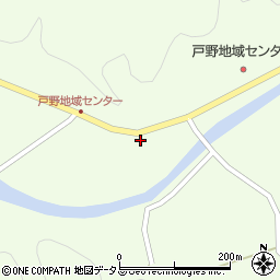 広島県東広島市河内町戸野895周辺の地図