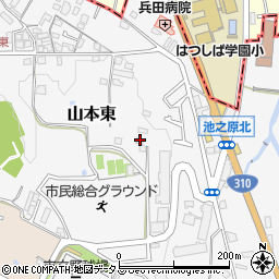 大阪府大阪狭山市山本東520周辺の地図