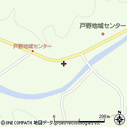 広島県東広島市河内町戸野883周辺の地図