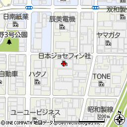 株式会社アンズコーポレーション　富田林工場生産管理部周辺の地図