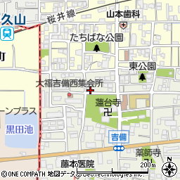 奈良県桜井市吉備690周辺の地図