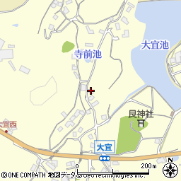 岡山県笠岡市大宜1353周辺の地図