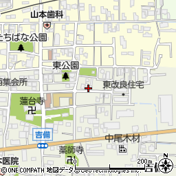 奈良県桜井市吉備640周辺の地図