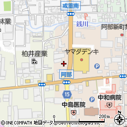 奈良県桜井市阿部431-1周辺の地図
