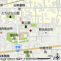 奈良県桜井市吉備643周辺の地図