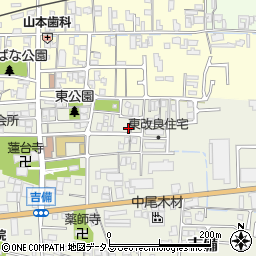 奈良県桜井市吉備637周辺の地図