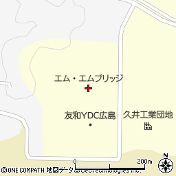 株式会社エム・エムブリッジ　広島機材センター周辺の地図