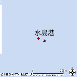 水島港周辺の地図