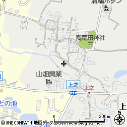 大阪府堺市中区上之348周辺の地図