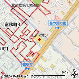エディオン泉大津店周辺の地図