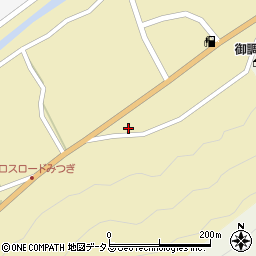 広島県尾道市御調町大田178周辺の地図