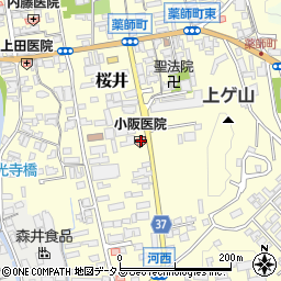 青葉会小阪医院周辺の地図