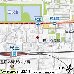 奈良県葛城市尺土275-3周辺の地図