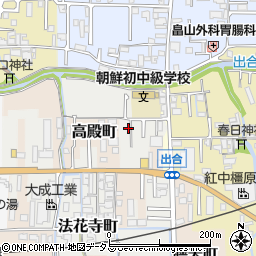 奈良県橿原市法花寺町80-1周辺の地図