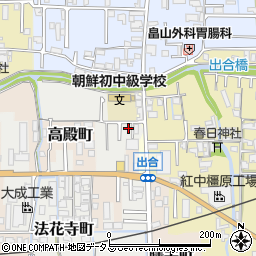 奈良県橿原市法花寺町576-7周辺の地図