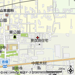 奈良県桜井市吉備635周辺の地図
