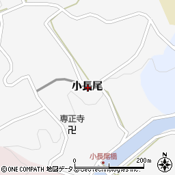 奈良県宇陀郡曽爾村小長尾周辺の地図
