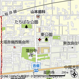 奈良県桜井市吉備674周辺の地図