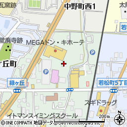 大阪府富田林市若松町西3丁目周辺の地図