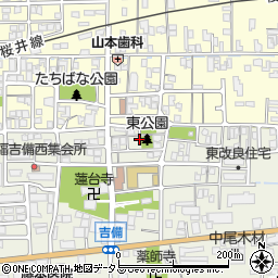 奈良県桜井市吉備675周辺の地図