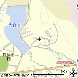 岡山県笠岡市大宜111周辺の地図