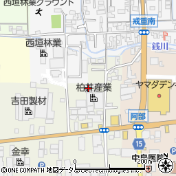 奈良県桜井市吉備588周辺の地図