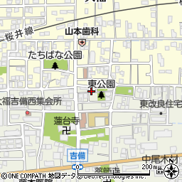 奈良県桜井市吉備679周辺の地図