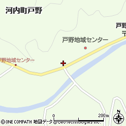 広島県東広島市河内町戸野753周辺の地図