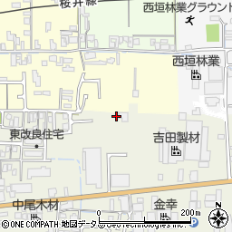奈良県桜井市吉備612周辺の地図