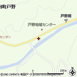 広島県東広島市河内町戸野743周辺の地図
