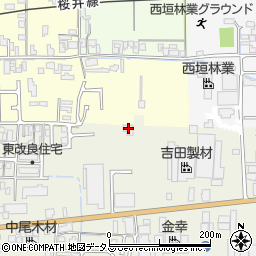 奈良県桜井市吉備609周辺の地図