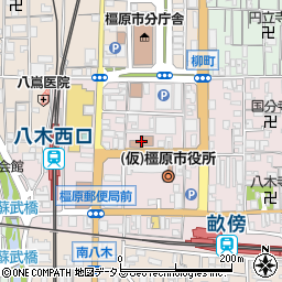 橿原市役所北館周辺の地図