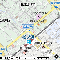 オクダ書店周辺の地図