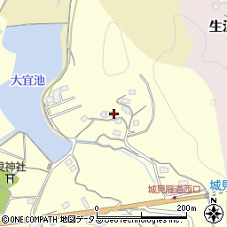岡山県笠岡市大宜52周辺の地図