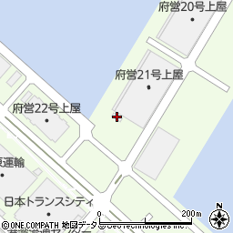 朝日海運株式会社　汐見営業所周辺の地図