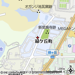 大阪府富田林市緑ケ丘町4-27周辺の地図