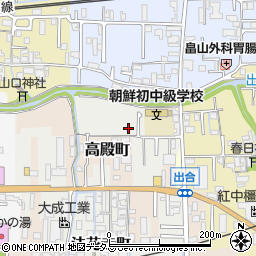 奈良県橿原市法花寺町74周辺の地図