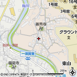 大阪府南河内郡河南町東山776周辺の地図